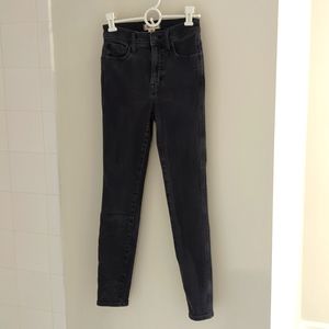 Madewell faded black jeans